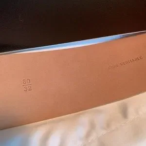 CHANEL | Accessories | Chanel 8p Rare Leather Belt Cream Off  display picture 1